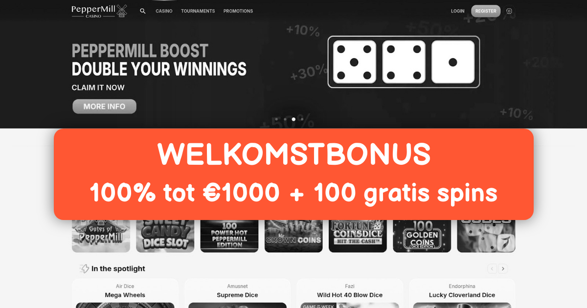 Peppermill Casino - Top Online Slots België